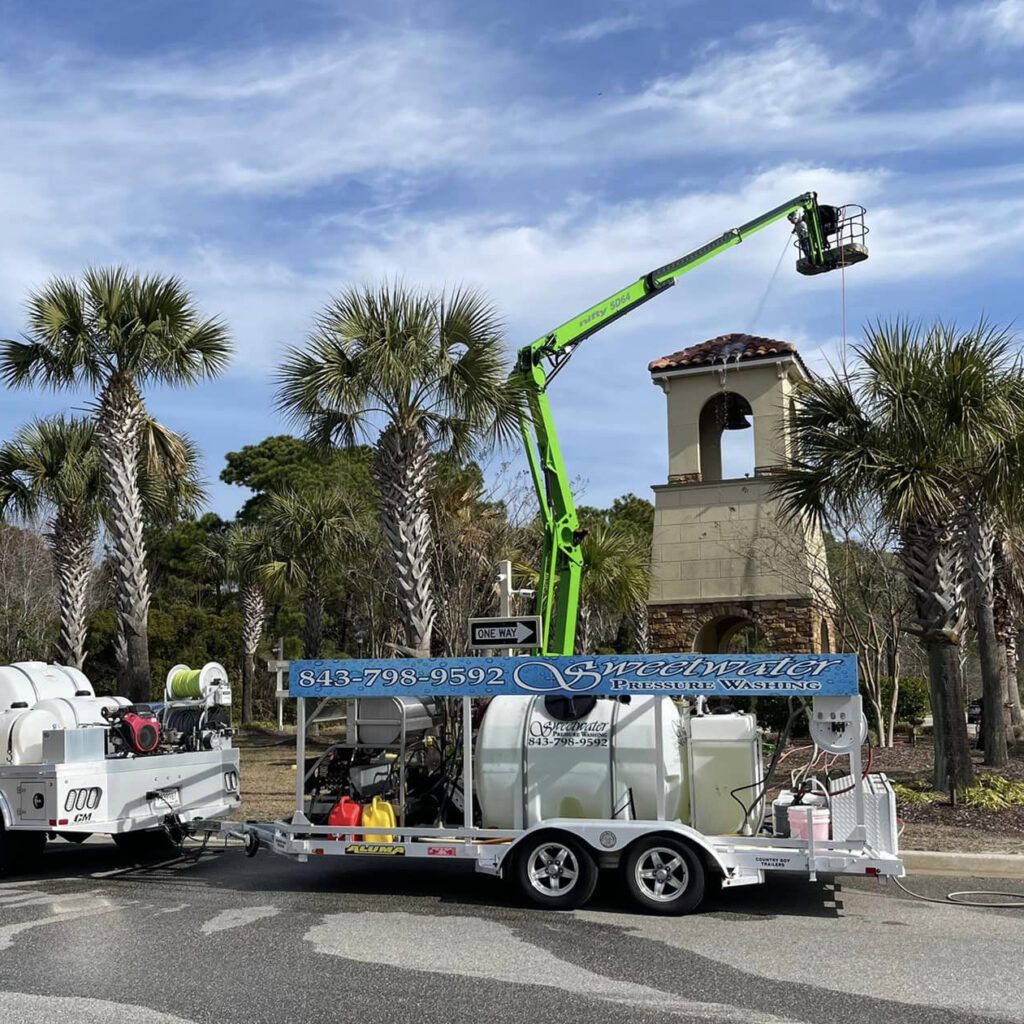 Sweetwater Pressure Washing, Commercial Pressure Washing, Myrtle Beach Commercial Pressure Washing, Commercial Power Washing, Myrtle Beach Pressure Washing Companies, Multi Story Pressure Washing, 843-798-7472
